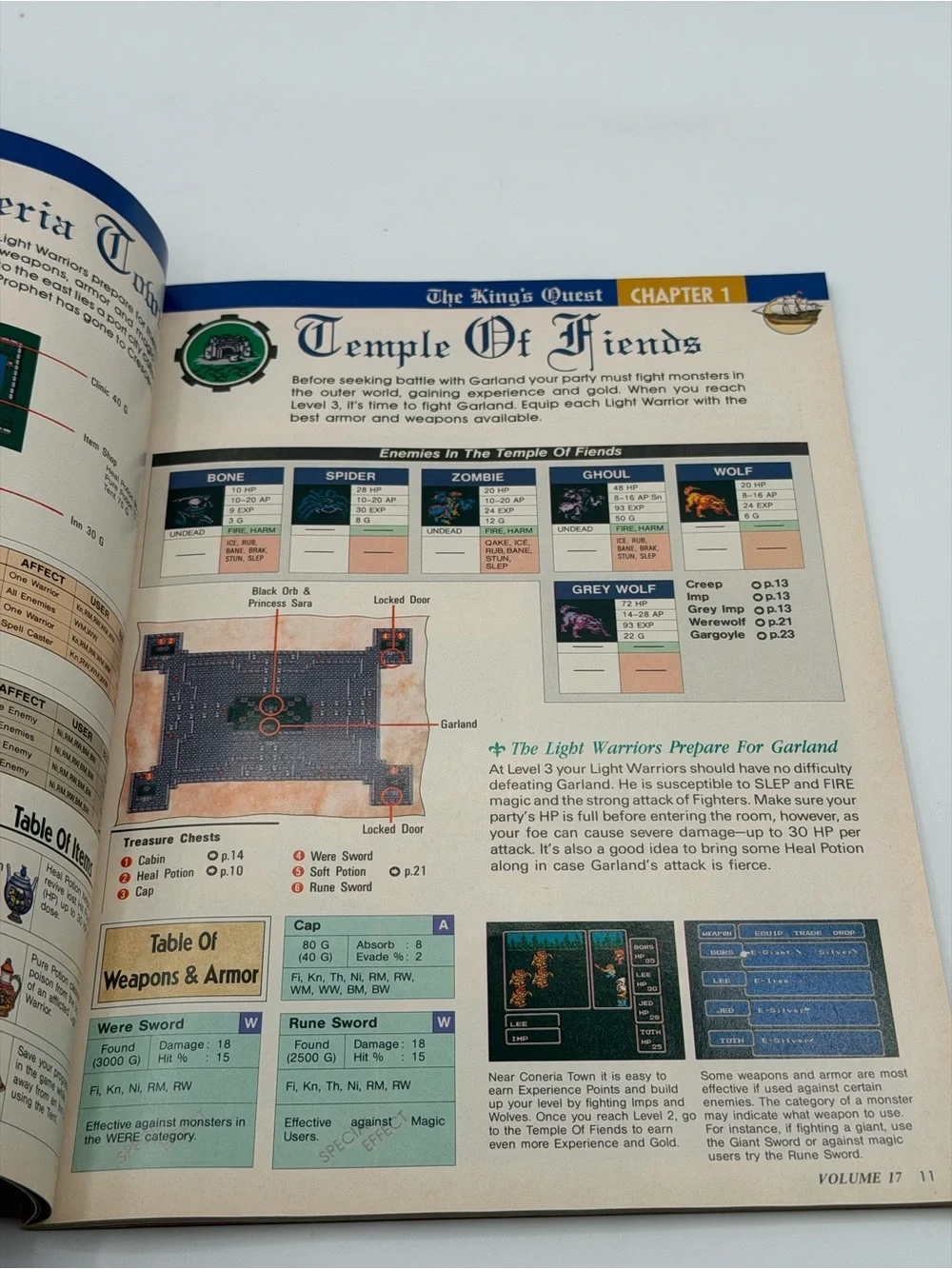 Nintendo Power Strategy Guide Final Fantasy Volume 17 1990 Magazine